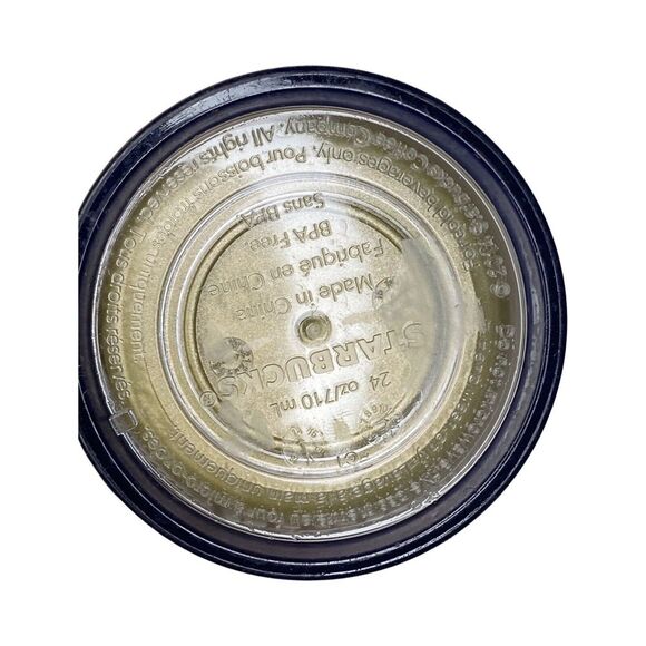 2014 Starbucks Aztec Pattern Cold Cup Coffee Tumbler Gold Silver 24oz Venti Size - Picture 5 of 6